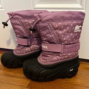 Toddler Size 10 Sorel snow boots